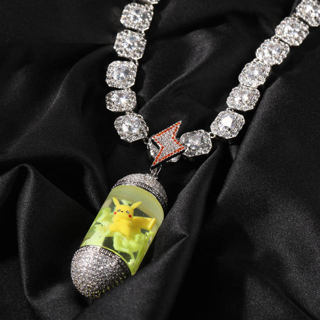 New Super Dream pendant necklace chain cartoon dazzling and versatile jumper chain
