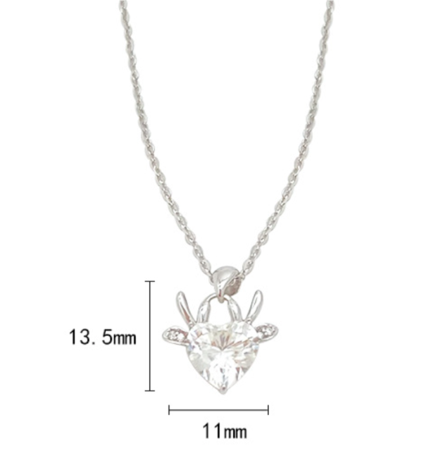 Moissanite 925 Silver Pendant "Always With You" Necklace