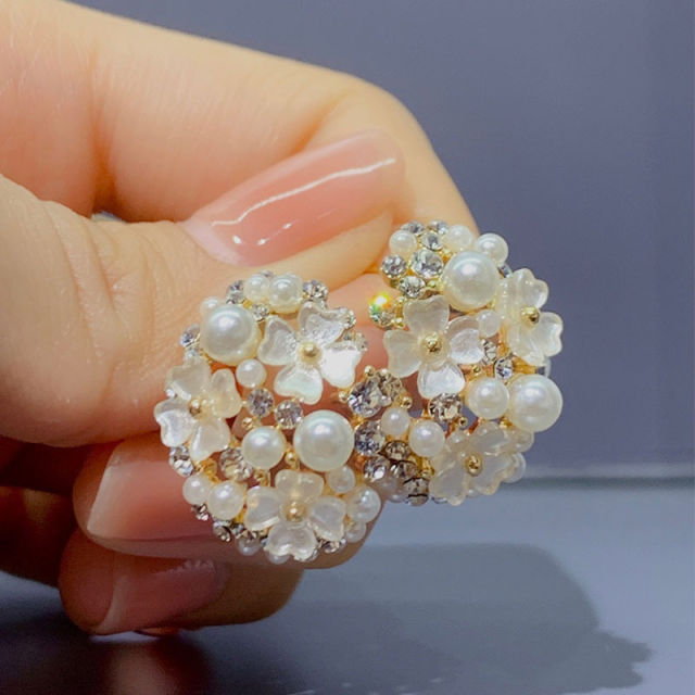 Fancy Years Jewelry Pearl Earrings Baroque-inspired Ins Earrings