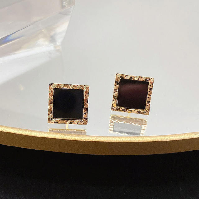 Wholesale acrylic small square earrings